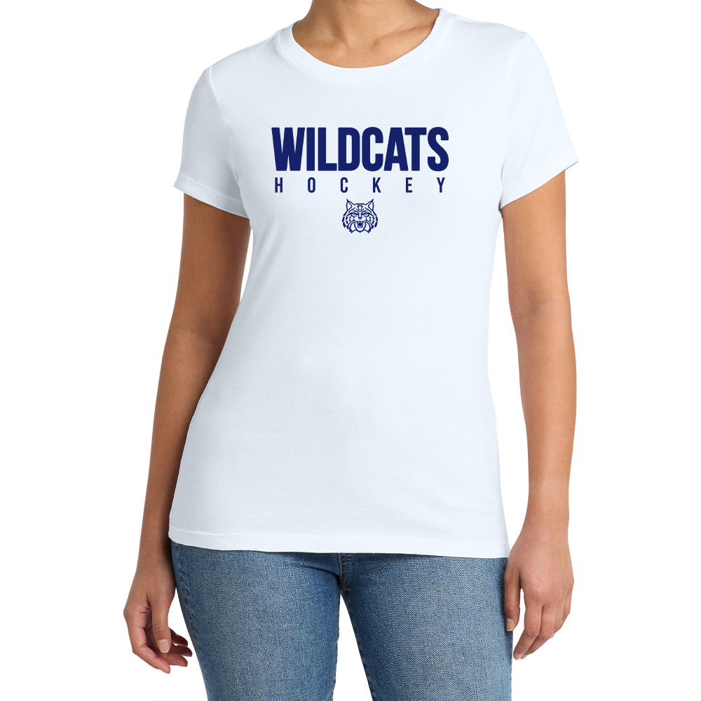 Wildcats Hockey "WH" Ladies Tee