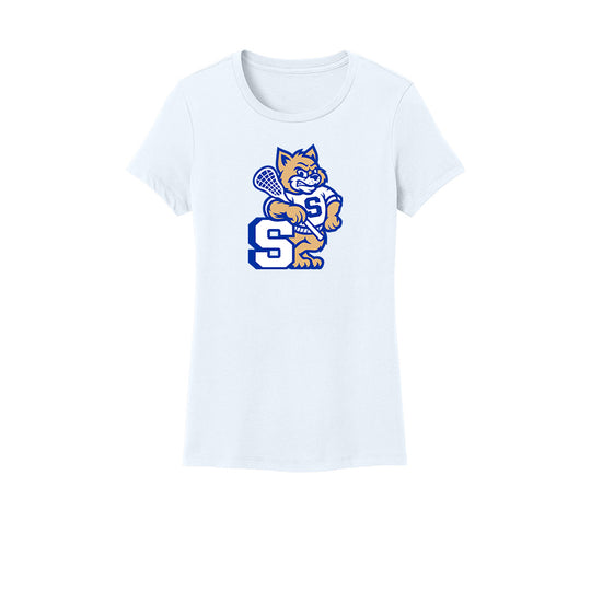 Suffield Lacrosse Ladies "New Cat" Perfect Tee