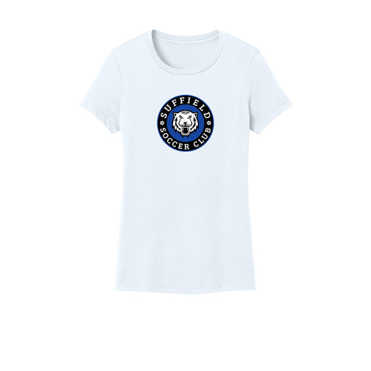 Suffield Soccer Club Tee Ladies Tee