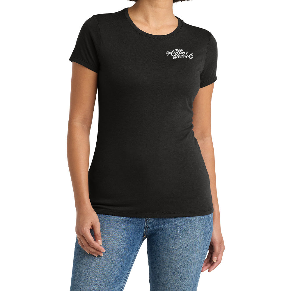 Collins Electric Ladies Soft Blend Tee
