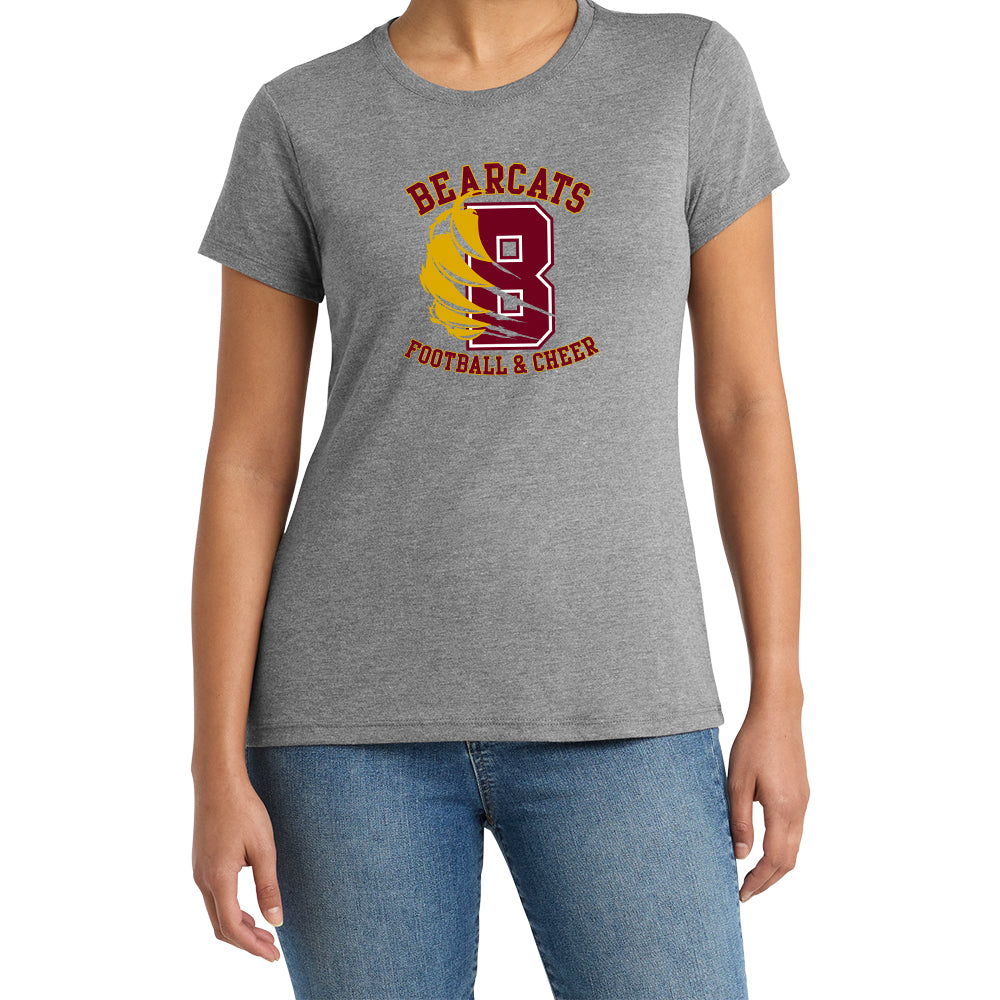 Bearcats Football & Cheer Ladies Soft Blend Tee