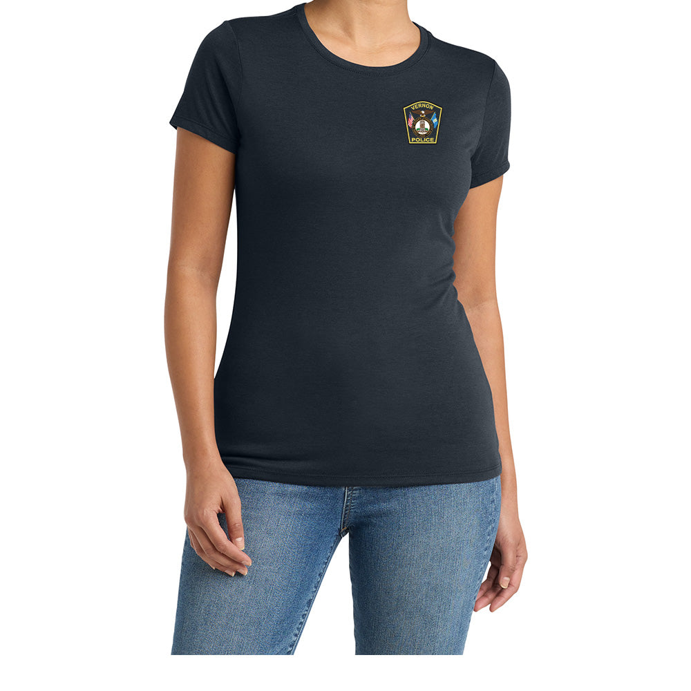 Vernon Police Ladies Soft Blend Tee