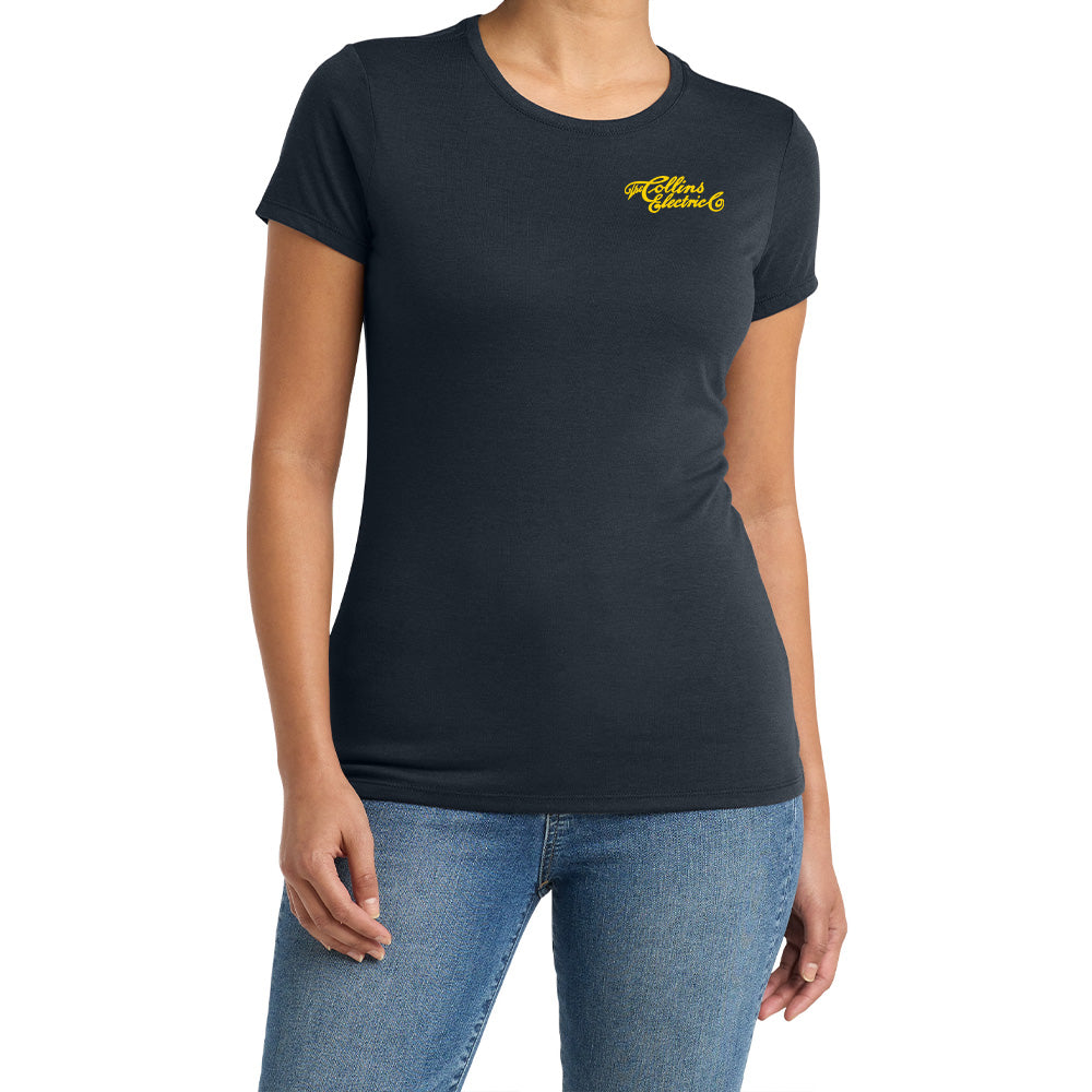 Collins Electric Ladies Soft Blend Tee