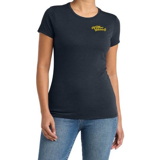 Collins Electric Ladies Soft Blend Tee