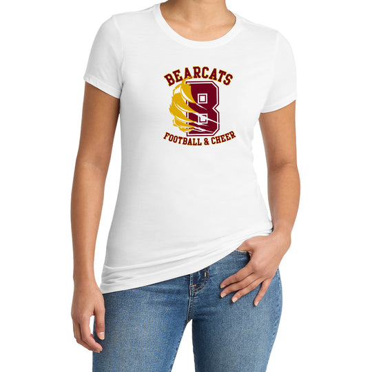 Bearcats Football & Cheer Ladies Soft Blend Tee