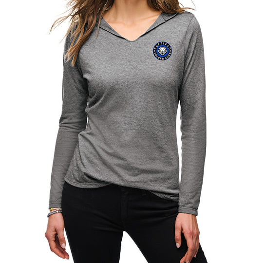 Suffield Soccer Club Ladies Soft Blend T-Shirt Hoodie