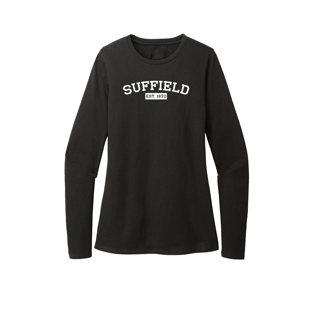 Suffield PTO "EST." Ladies LS Tee