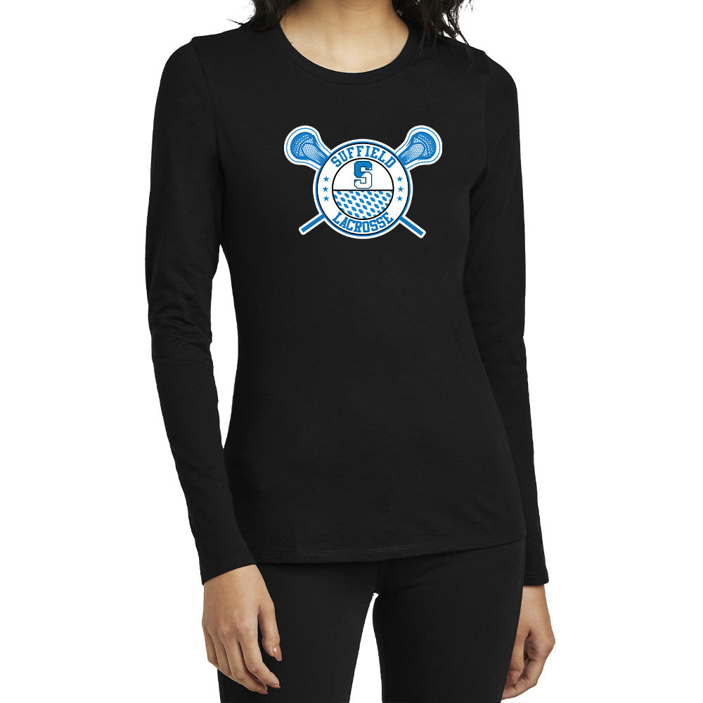 Suffield Lacrosse "Classic" Ladies LS Tee