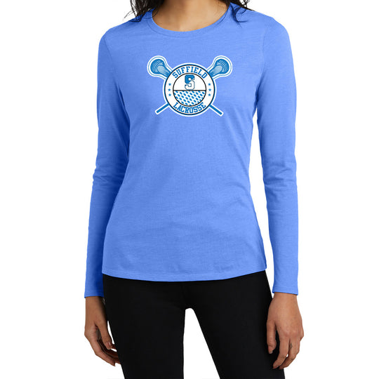 Suffield Lacrosse "Classic" Ladies LS Tee