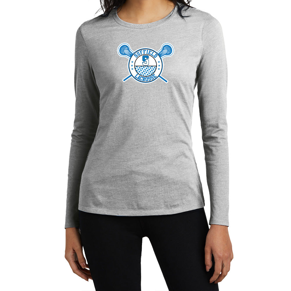 Suffield Lacrosse "Classic" Ladies LS Tee