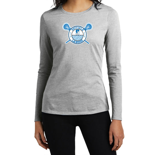 Suffield Lacrosse "Classic" Ladies LS Tee