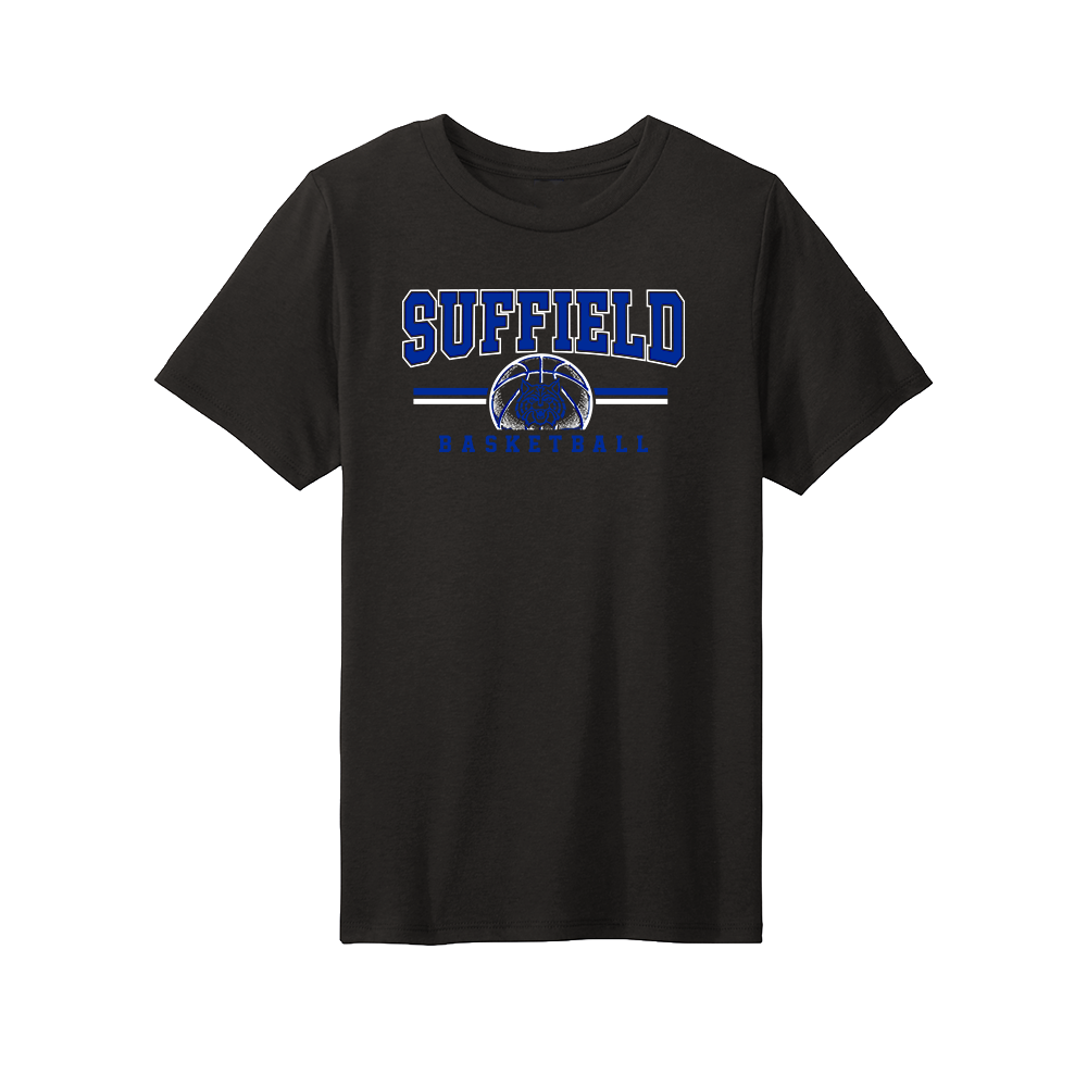 Suffield Travel "Court" Youth Soft Blend Tee