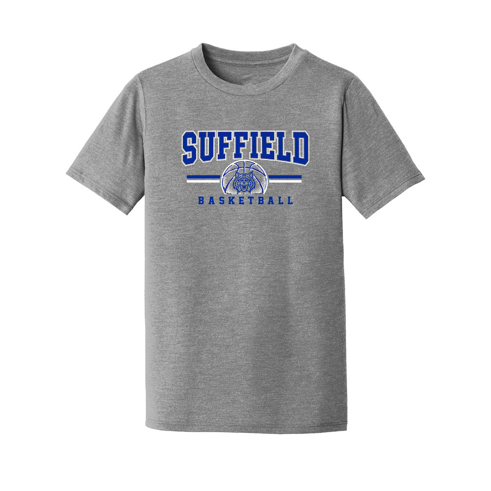 Suffield Travel "Court" Youth Soft Blend Tee