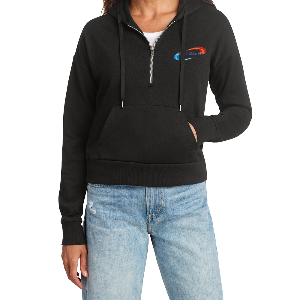 West Side Oil Ladies Fleece 1/2-Zip Pullover