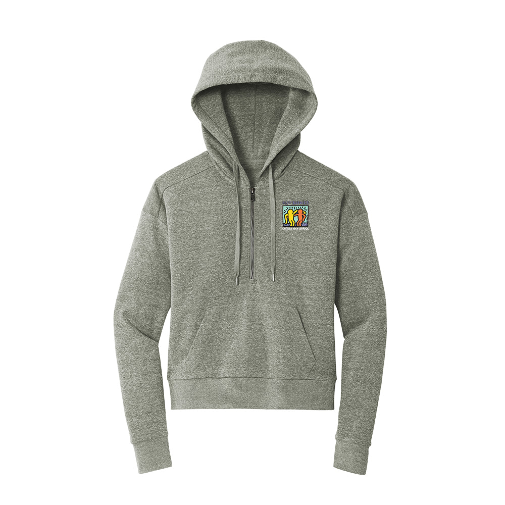 E.H.S Best Buddies Ladies Fleece 1/2-Zip Pullover