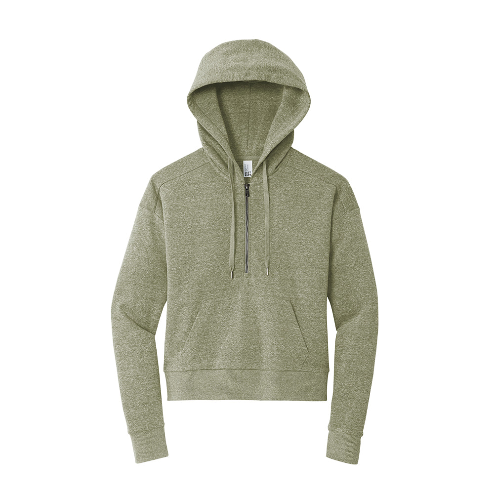 District® Women’s Perfect Tri® Fleece 1/2-Zip Pullover (Embroidered)