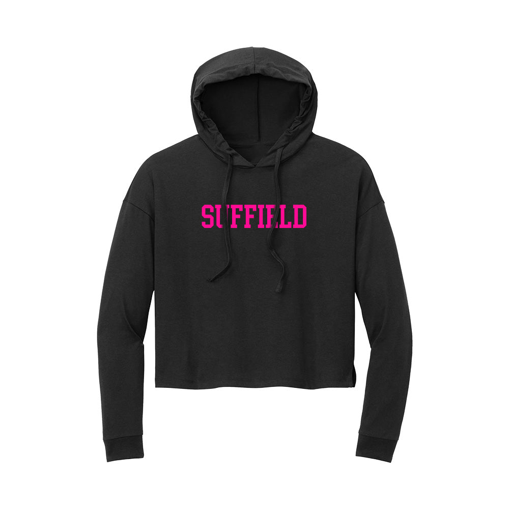 Suffield PTO Ladies Lightweight Midi Long Sleeve Hoodie