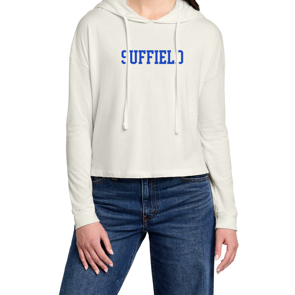 Suffield PTO Ladies Lightweight Midi Long Sleeve Hoodie