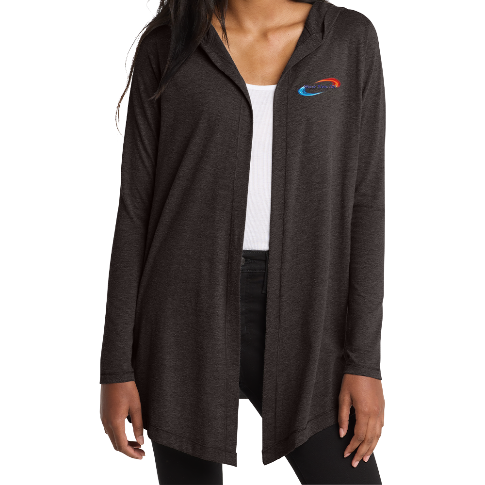 West Side Oil Ladies Perfect Tri® Hooded Cardigan