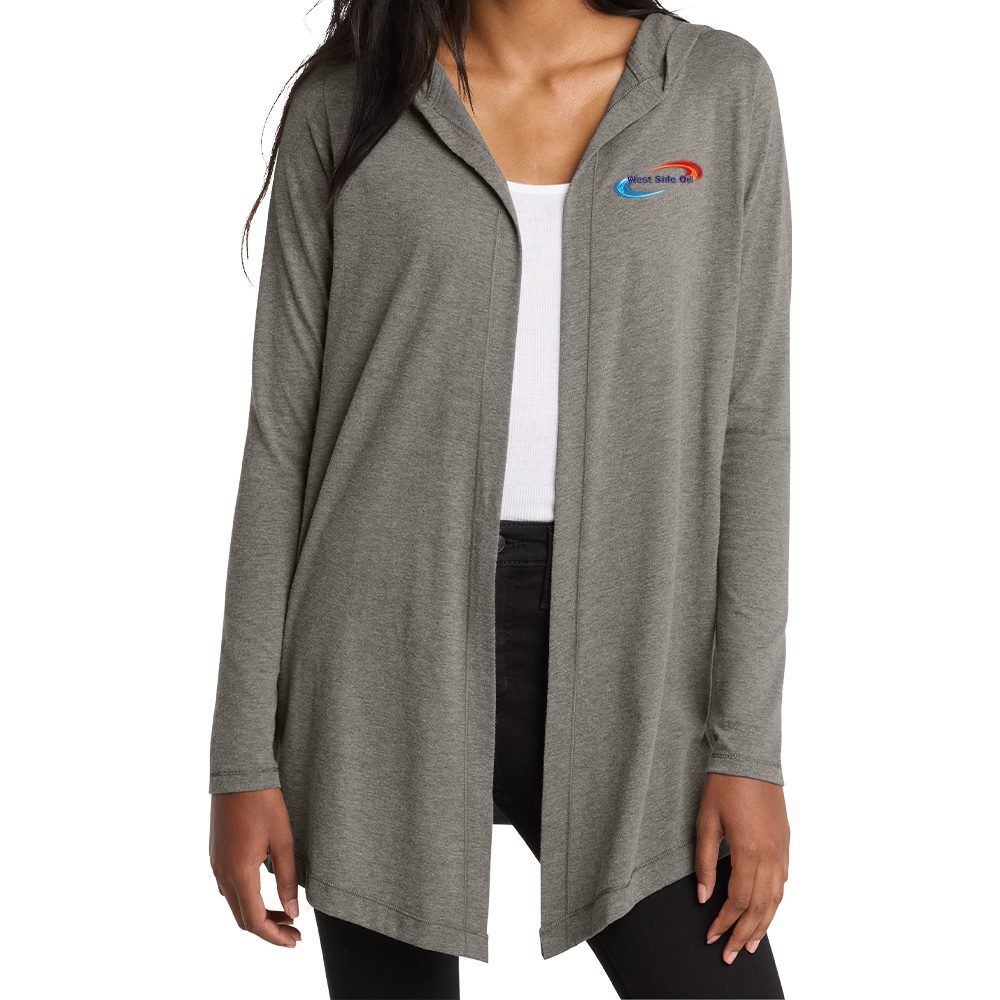 West Side Oil Ladies Perfect Tri® Hooded Cardigan