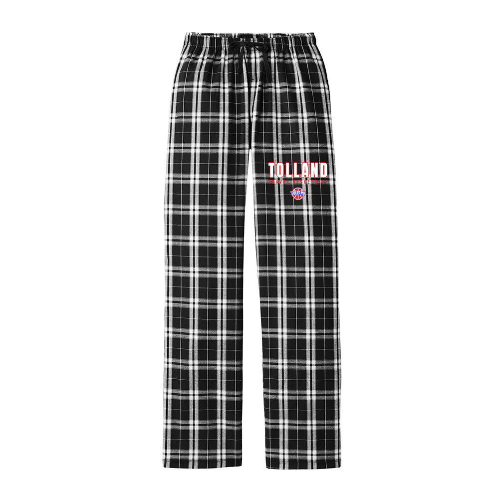 Tolland Ladies Flannel Plaid Pant