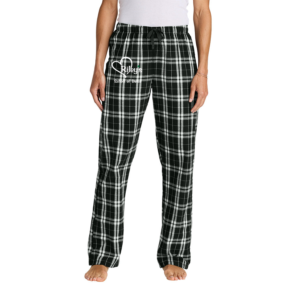 Riley's Dance Ladies Flannel Plaid Pant