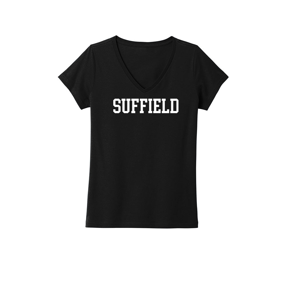 Suffield PTO Ladies V-Neck Tee