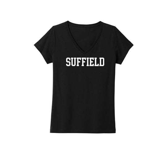 Suffield PTO Ladies V-Neck Tee