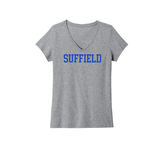 Suffield PTO Ladies V-Neck Tee