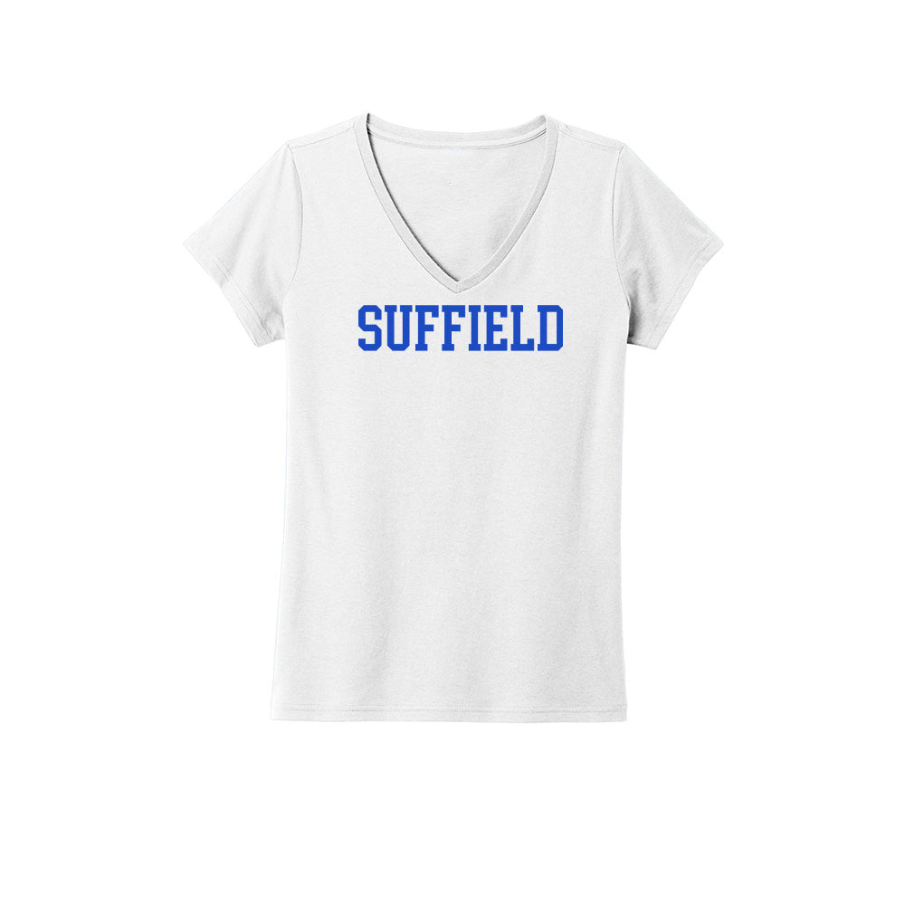 Suffield PTO Ladies V-Neck Tee