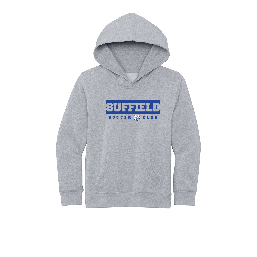 Suffield Soccer Club "Line" Youth Fleece Hoodie