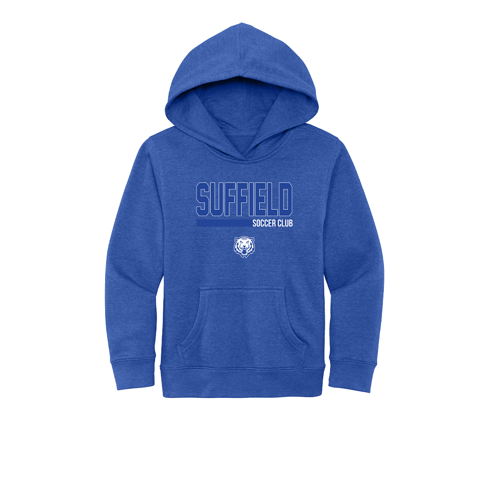 Suffield Soccer Club "Stack" Youth Fleece Hoodie