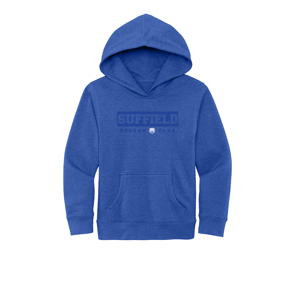 Suffield Soccer Club "Line" Youth Fleece Hoodie