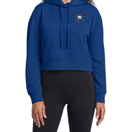 Suffield Soccer Club Ladies Fleece Hoodie