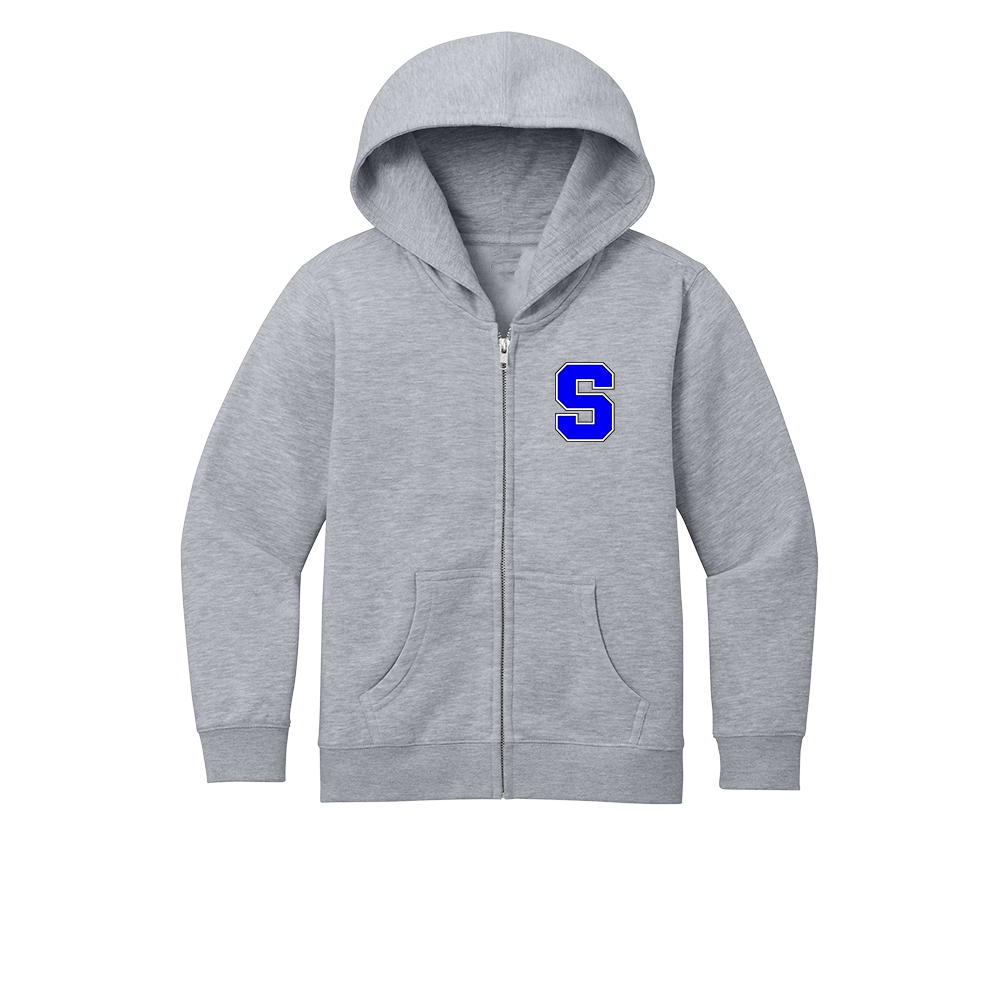 Suffield PTO Youth Fleece Full Zip Hoodie