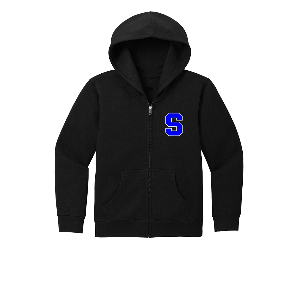 Suffield PTO Youth Fleece Full Zip Hoodie