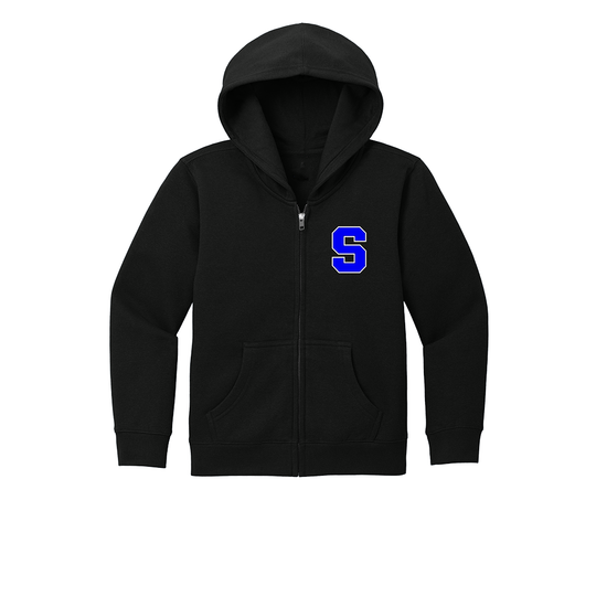 Suffield PTO Youth Fleece Full Zip Hoodie