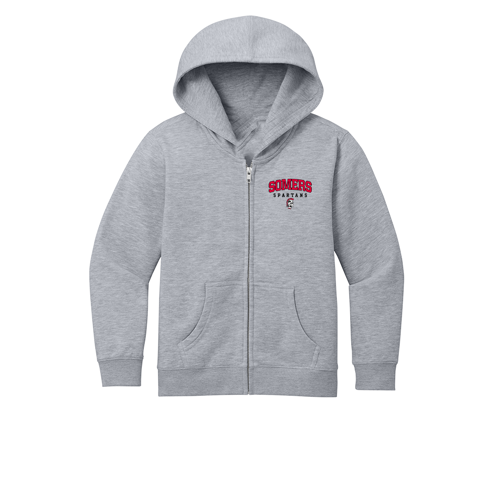 Somers PTO Youth Fleece Full Zip Hoodie