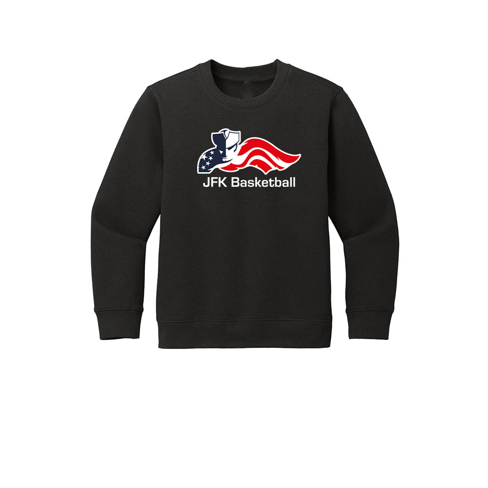 JFK Basketball Youth Crewneck Sweatshirt