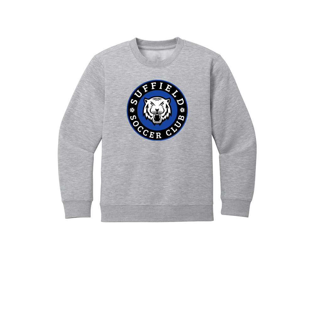 Suffield Soccer Club Youth Crewneck Sweatshirt