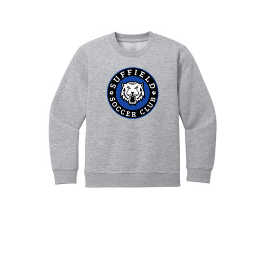 Suffield Soccer Club Youth Crewneck Sweatshirt