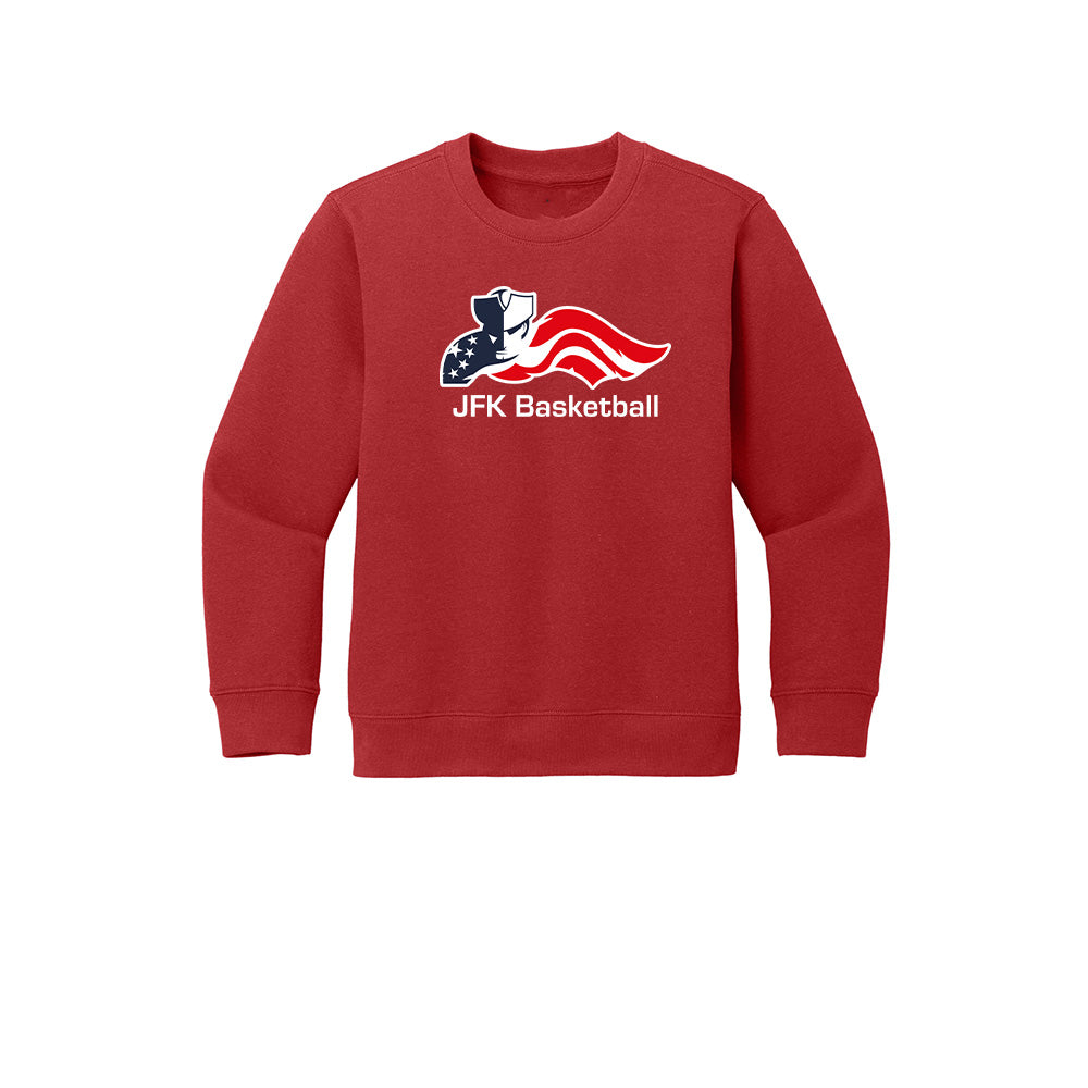 JFK Basketball Youth Crewneck Sweatshirt