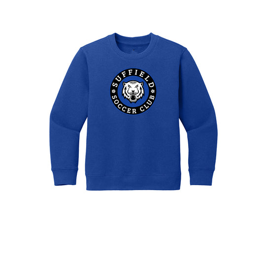 Suffield Soccer Club Youth Crewneck Sweatshirt