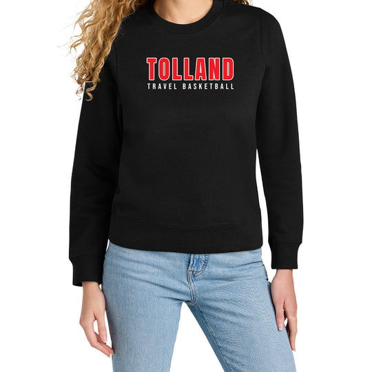 Tolland Ladies "TB" Fleece Crew