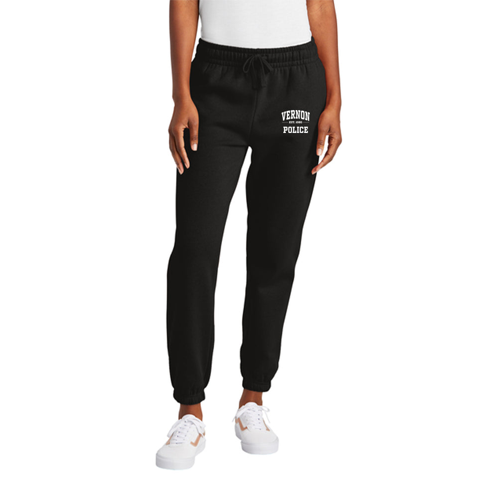 Vernon Police "EST" Ladies Fleece Sweatpant