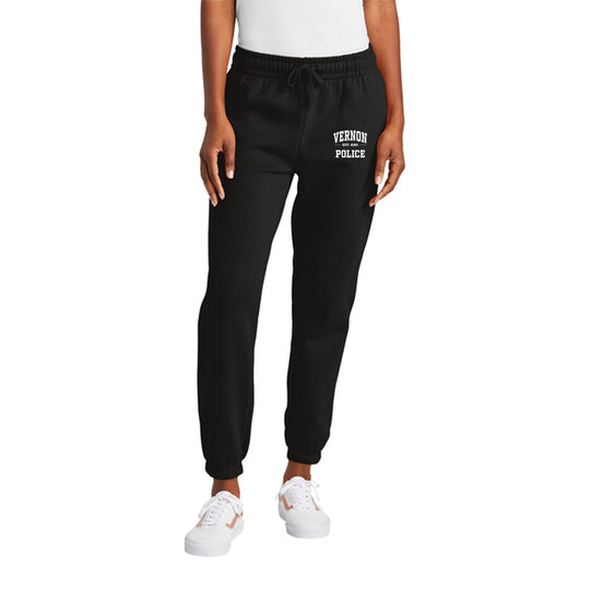 Vernon Police "EST" Ladies Fleece Sweatpant