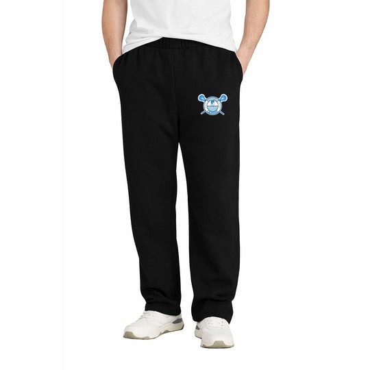 Suffield Lacrosse "Classic" Open Bottom Fleece Sweat-pant