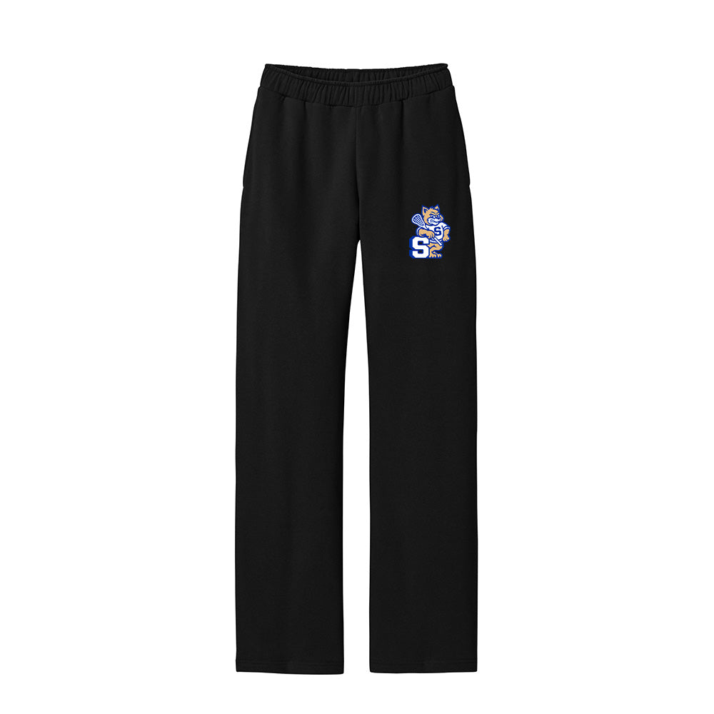Suffield Lacrosse "NewCat" Open Bottom Fleece Sweat-pant