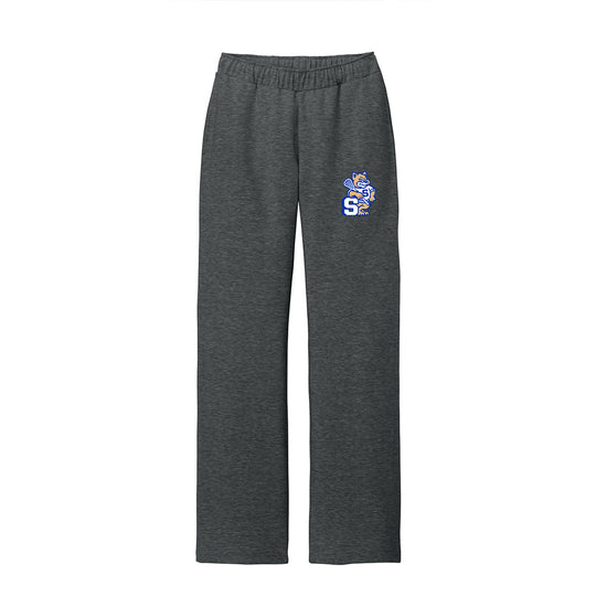 Suffield Lacrosse "NewCat" Open Bottom Fleece Sweat-pant