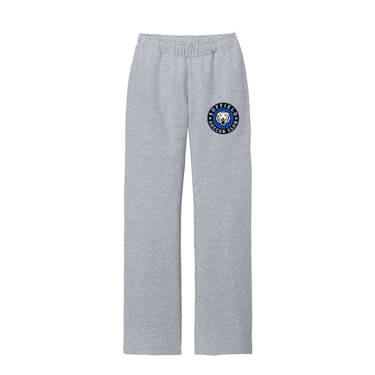 Suffield Soccer Club Unisex Open Bottom Fleece Sweatpant